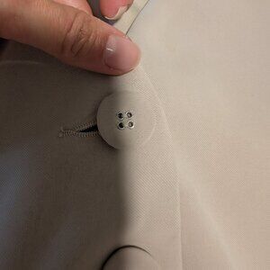 SHEIN Women's Cream and Grey Vest